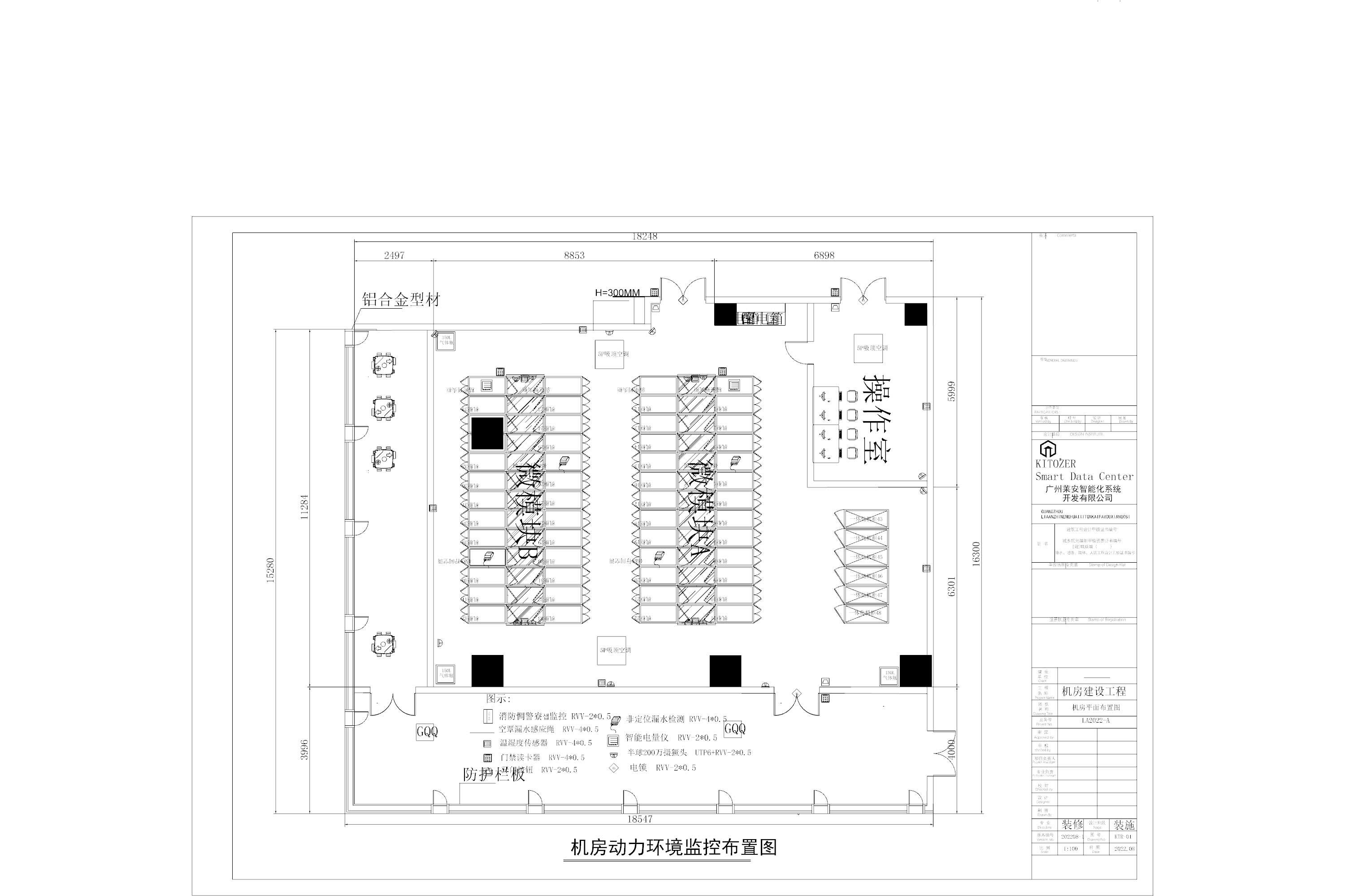 機(jī)房動(dòng)力環(huán)境監(jiān)控布置圖