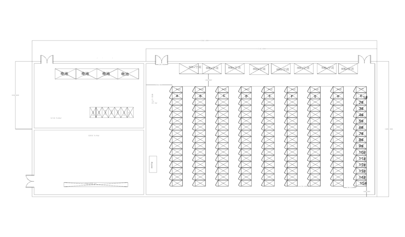 機(jī)房平面布置圖